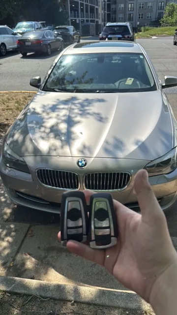 BMW 5 Series replacement keys programmed on site