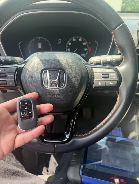 Honda smart key programmed on site — no dealer visit required