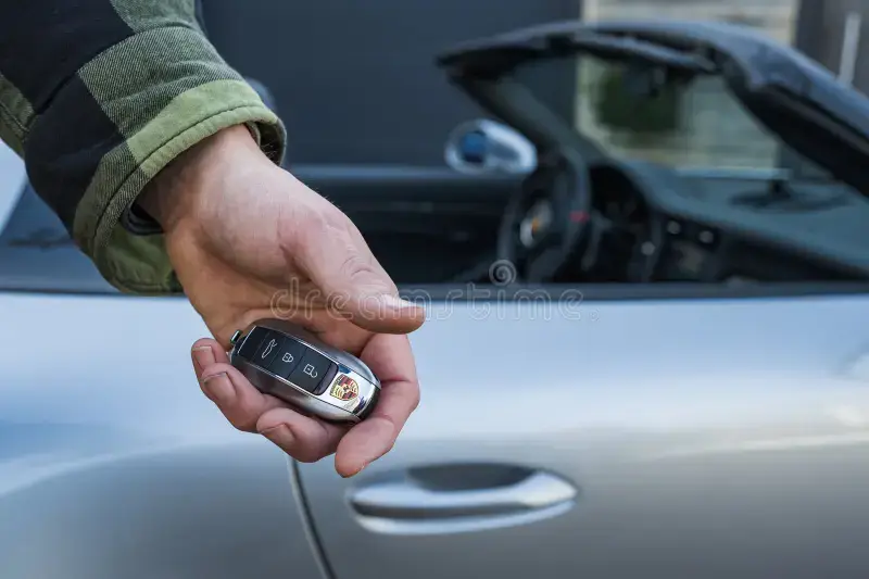 Porsche car keys